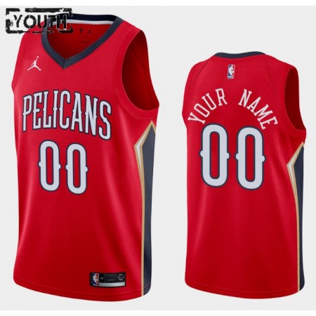 Maglia New Orleans Pelicans Personalizzate 2020-21 Jordan Brand Statement Edition Swingman - Bambino